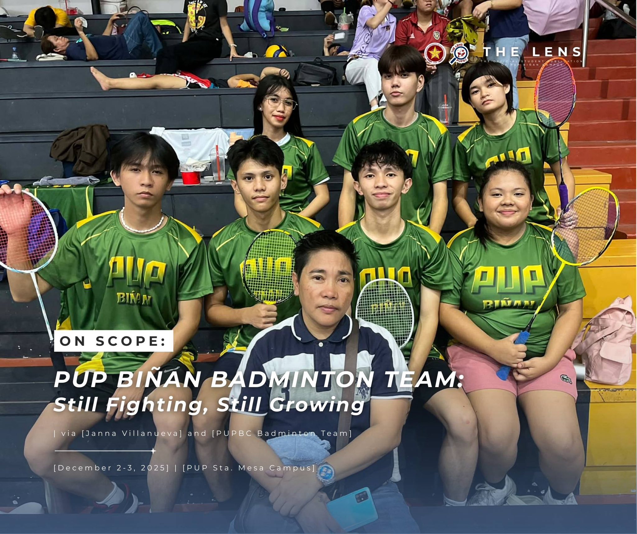 PUP BIÑAN BADMINTON TEAM — Still Fighting, Still Growing 🏸